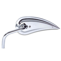 Arlen Ness AN-M-1033 Rad III Left Side Mirror Chrome for Victory/Metric Models