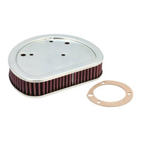 Airaid 880-175 Air Filter Element. Fits Twin Cam with OEM Round Air Cleaner Cover.