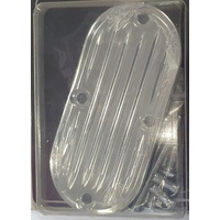 Arlen Ness Groved Inspection Cover Softail Dyna Models 70-06 Chrome - CC1I