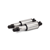 Arnott ARN-MC-2905 Adjustable Rear Air Shock Absorbers Chrome for Touring 09-Up