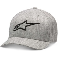 Alpinestars Ageless Hat (Curved Bill/Flex Back) Grey Heather Black