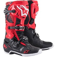 Alpinestars 2023 Tech 10 Red/Black Boots