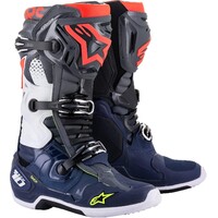 Alpinestars 2021 Tech 10 Dark Grey/Dark Blue/White Boots