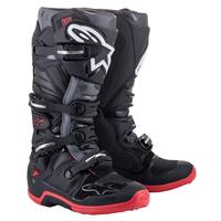 Alpinestars 2023 Tech 7 Black/Grey/Red Boots