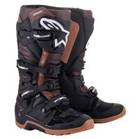 Alpinestars 2023 Tech 7 Enduro Black/Dark Brown Boots