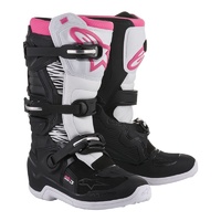 Alpinestars Stella Tech 3 Black/White/Pink Womens Boots