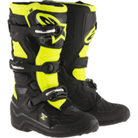Alpinestars Tech 7S Black/Fluro Yellow Youth Boots