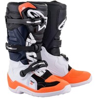Alpinestars Tech 7S Black/White/Fluro Orange Youth Boots