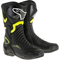 Alpinestars SMX 6 V2 Black/Fluro Yellow Boots
