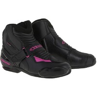 Alpinestars Stella SMX-1 R Black/Fuchsia Pink Womens Boots