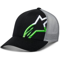 Alpinestars Corp Sector Hat Black/Green/White