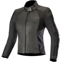 Alpinestars Stella Vika V2 Leather Jacket Black