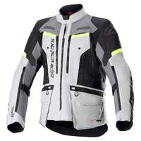 Alpinestars Bogota Pro Drystar Ice Gray/Dark Gray/Fluro Yellow Jacket