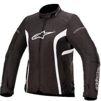 Alpinestars Stella T-Kira V2 Waterproof Black/White Womens Textile Jacket