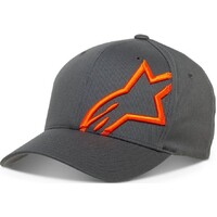 Alpinestars Corp Shift 2 Flexfit Hat Charcoal/Orange