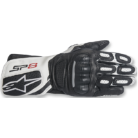 Alpinestars Stella SP-8 V2 Black/White Womens Gloves