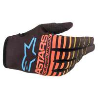 Alpinestars 2022 Radar Black/Fluro Yellow/Coral Youth Gloves