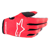 Alpinestars 2023 Radar Mars Red/White Youth Gloves