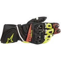 Alpinestars GP Plus R2 Gloves Black/Fluro Yellow/Fluro Red