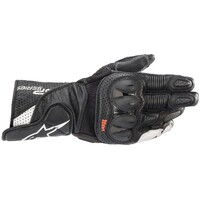 Alpinestars SP-2 V3 Leather Gloves Black/White