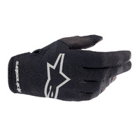Alpinestars 2023 Radar Black/Brushed Silver Gloves