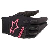 Alpinestars 2023 Full Bore Black/Fluro Pink Womens Gloves