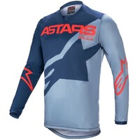 Alpinestars 2021 Racer Braap Blue/Light Blue/White Jersey