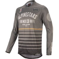 Alpinestars 2020 Racer Tech Flagship Jersey Black/Dark Grey/Orange