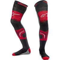 Alpinestars Knee Brace Red/Black/Grey Socks [Size:LG-2XL]