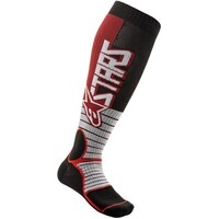 Alpinestars MX Pro Socks Red/Burgundy/Black