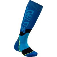 Alpinestars MX Plus 2 Blue/Cyan Youth Socks