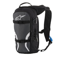 Alpinestars 2023 Iguana Hydration Black/Anthracite/White Backpack 6L Bag Capacity w/1.5L Bladder