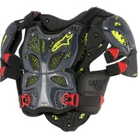 Alpinestars A-10 Black/Red/Yellow Chest Protector