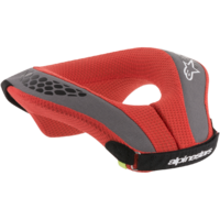 Alpinestars Sequence Red/Black/Grey Youth Neck Roll