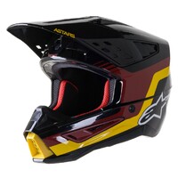 Alpinestars SM5 Venture Black/Red/Yellow Helmet