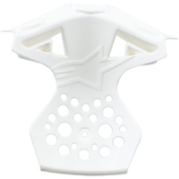 Alpinestars Replacement Chin Vent Frame Gloss White for M10/M8 Helmets