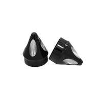 Avon Performance Grips AVG-AXL-SPK-ANO Spike Front Axle Caps Black for Softail/Dyna/Touring/Sportster/Street/V-Rod w/25mm Axle