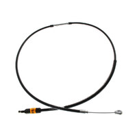 Barnett B-101-30-10054 Black Vinyl 63" Long Clutch Cable for Big Twin 07-Up 6 Speed