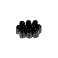 RSS BAI-03-0122BF 3/8-24 UNF Acorn OEM Style Nuts Black (10 Pack)