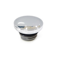 RSS BAI-03-0305-A Right Hand Vented Screw-In Fuel Cap Chrome for Harley-Davidson Big Twin 96-Up/Sportster 96-21