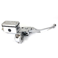 RSS BAI-07-0540-1 Front Master Cylinder Chrome for Big Twin/Sportster 82-95 Models w/with Dual Disc Rotors