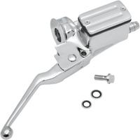 Bailey BAI-07-0540-1 Front Master Cylinder Chrome for Big Twin/Sportster 82-95 Models