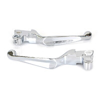 RSS BAI-07-0541V Wide Style Hand Levers Chrome for H-D 82-95