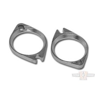 RSS BAI-18-0293 Intake Manifold Flanges Chrome for Big Twin 90-05/Sportster 86-03