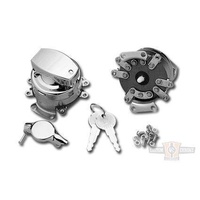 Twin Power 370050 Fat Bob Style Ignition Switch Chrome 