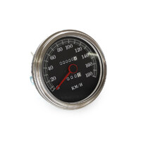 Bailey BAI-21-0872A 5" KPH Speedometer for Softail 91-95