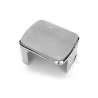Bailey BAI-33-0072 Coil Cover Chrome for Carbureted Softail 00-06 Models