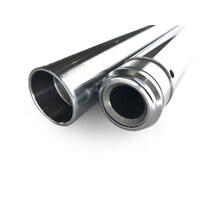 RSS BAI-C23-0189 Hard Chrome Stock Length Fork Tubes for FX Softail 00-15/Dyna Wide Glide 00-05