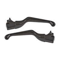 RSS BAI-H07-0574B Hand Levers Black for Softail 96-14/Dyna 96-17/Touring 96-07/Sportster 96-03