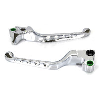 RSS BAI-H07-0583 5 Hole Hand Levers Chrome for Softail 96-14/Dyna 96-17/Touring 96-07/Sportster 96-03